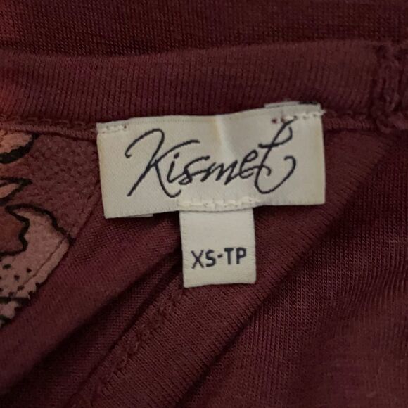 KISMET Floral Print Tank Top Size Extra Small - Picture 5 of 8